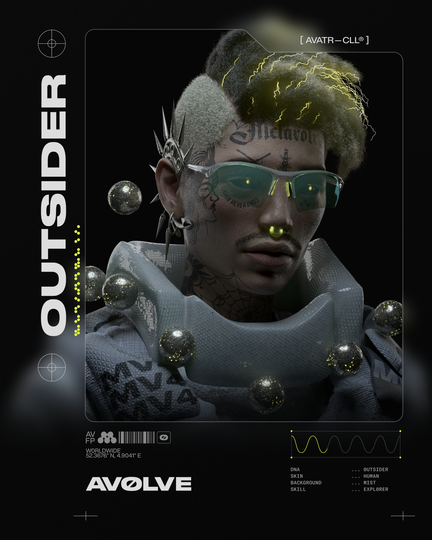 AVOLVE_5_tribe_cards_OUTSIDER